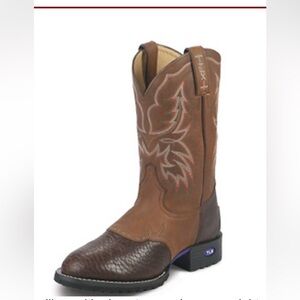 Tony Lama Two-Tone Western Men's TLX Performance Boots sz 8